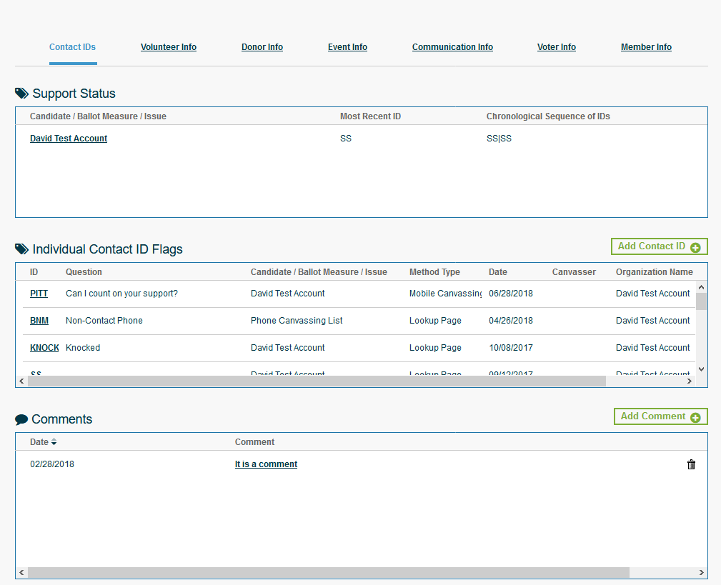 Person Details – PDI Help Center